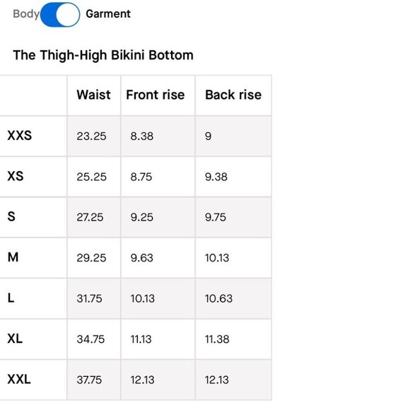 Everlane Women's NWT Beech Dusk The Thigh-High Bikini Swim Bottom Small/W27.25 - Picture 11 of 12